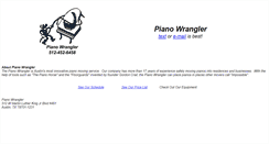 Desktop Screenshot of pianowrangler.com